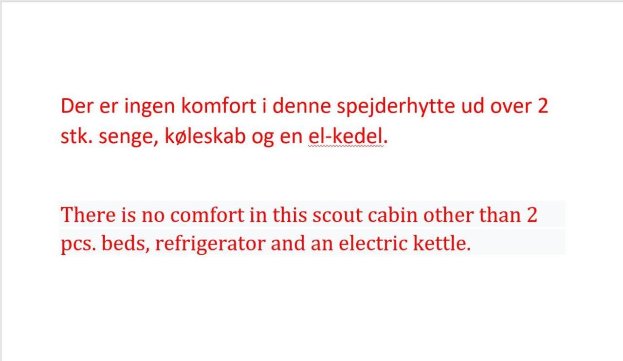 Silkeborg Sø Camping Apartments Eksteriør bilde